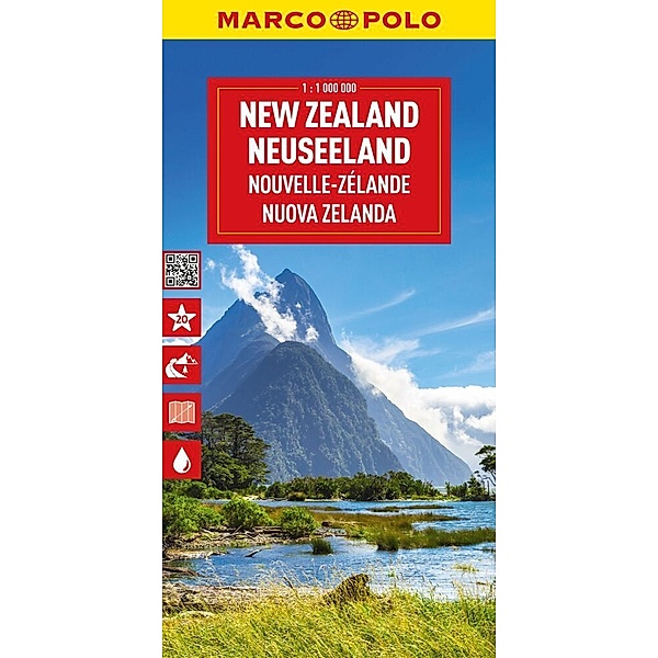 MARCO POLO Reisekarte Neuseeland 1:1 Mio.