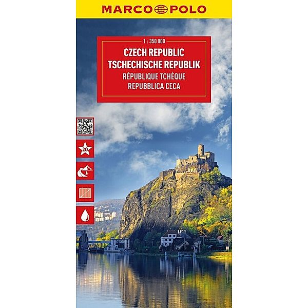 MARCO POLO Reisekarte Tschechische Republik 1:350.000