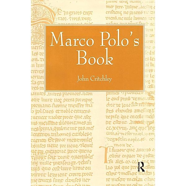 Marco Polo's Book, John Critchley