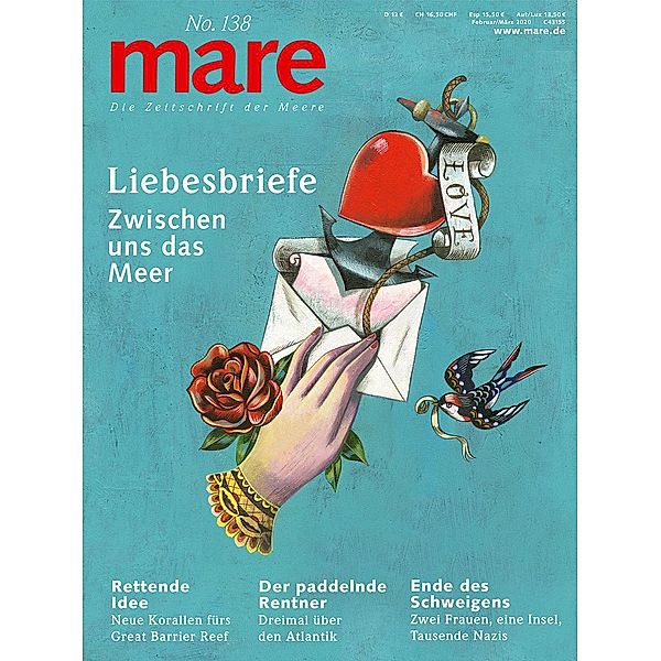 mare, Die Zeitschrift der Meere: 138 Liebesbriefe