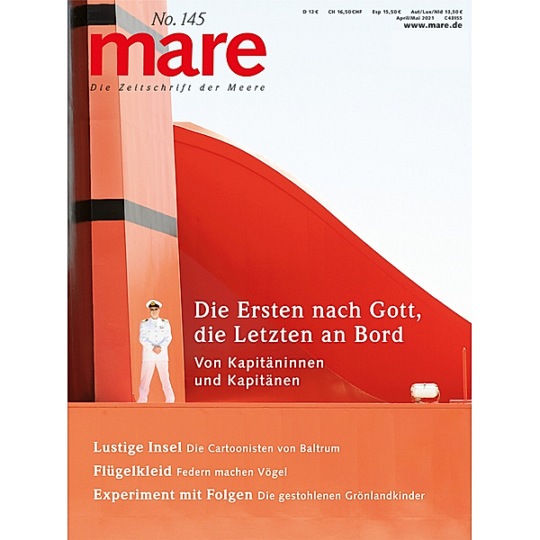 mare - Die Zeitschrift der Meere / No. 145 / Von Kapitäninnen und Kapitänen
