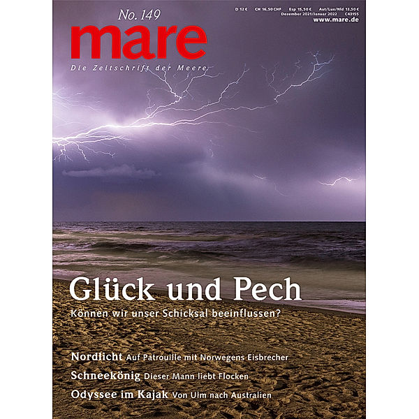 mare - Die Zeitschrift der Meere / No. 149 / Glück und Pech