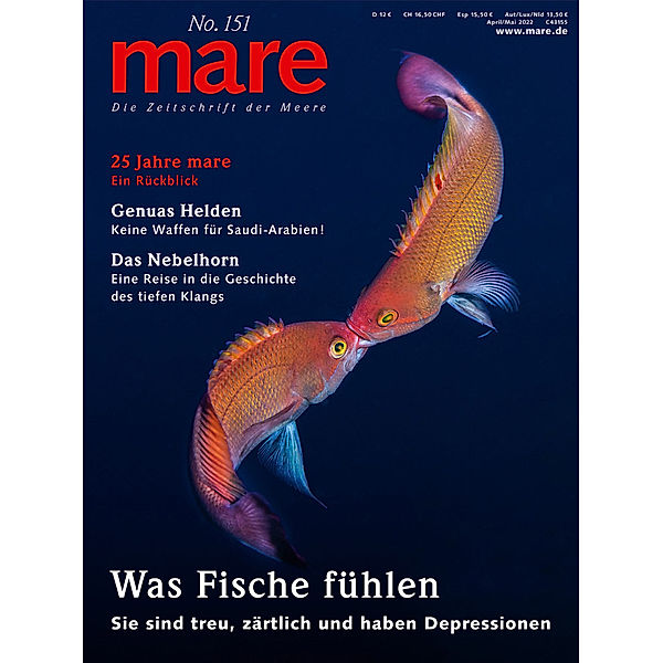 mare - Die Zeitschrift der Meere / No. 151 / Was Fische fühlen