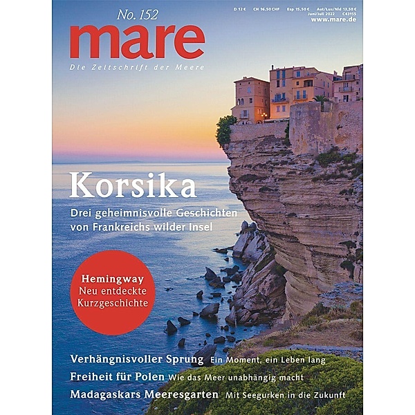 mare - Die Zeitschrift der Meere / No. 152 / Korsika