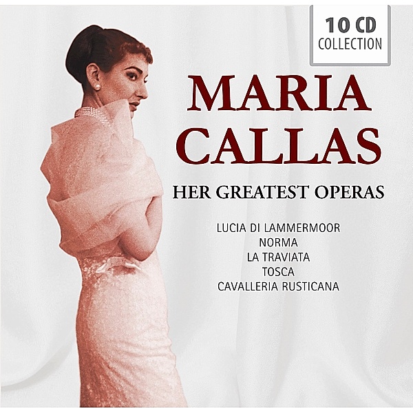 Maria Callas - Her greatest Operas, 10 CDs, Maria Callas