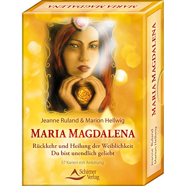 Maria Magdalena, Meditationskarten m. Anleitung, Jeanne Ruland, Marion Hellwig
