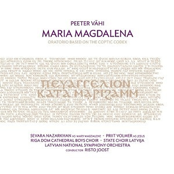 Maria Magdalena-Oratorium, Joost, Latvian National Symphony Orchestra