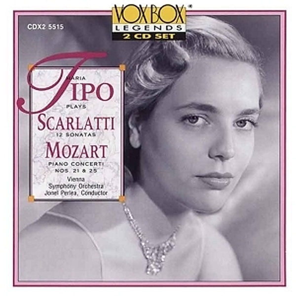 Maria Tipo Spielt Mozart & Scarlatti, Maria Tipo, Jonel Perlea, Wiener Symphoniker