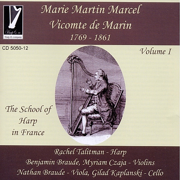Marie Martin Marcel,Vicomte De Marin, Rachel Talitman, Braude, Czaja, Kaplanski
