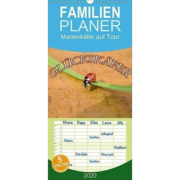 Marienkäfer 2020 - Familienplaner hoch (Wandkalender 2020 , 21 cm x 45 cm, hoch), Bildagentur Geduldig