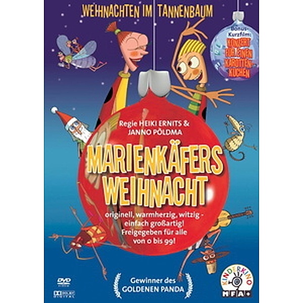 Marienkäfers Weihnacht, DVD, Heiki Ernits, Janno Poldma