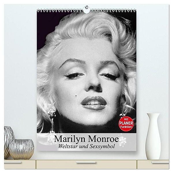 Marilyn Monroe. Weltstar und Sexsymbol (hochwertiger Premium Wandkalender 2024 DIN A2 hoch), Kunstdruck in Hochglanz, Elisabeth Stanzer
