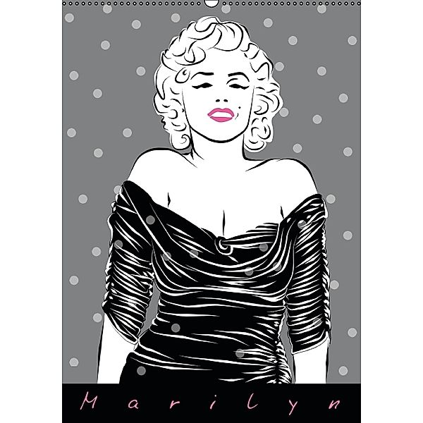 Marilyn (Wandkalender 2014 DIN A4 hoch), Walter Prestele