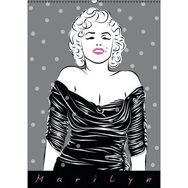 Marilyn (Wandkalender 2016 DIN A2 hoch), Walter Prestele