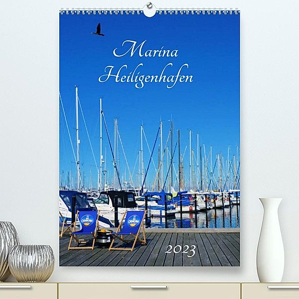 Marina Heiligenhafen (Premium, hochwertiger DIN A2 Wandkalender 2023, Kunstdruck in Hochglanz), Renate Grobelny