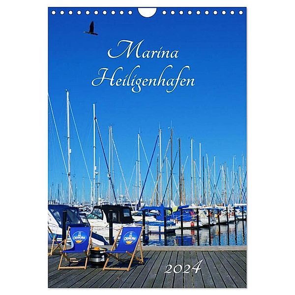 Marina Heiligenhafen (Wandkalender 2024 DIN A4 hoch), CALVENDO Monatskalender, Renate Grobelny