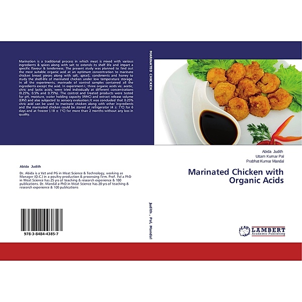 Marinated Chicken with Organic Acids, Abida Judith, Uttam Kumar Pal, Prabhat Kumar Mandal