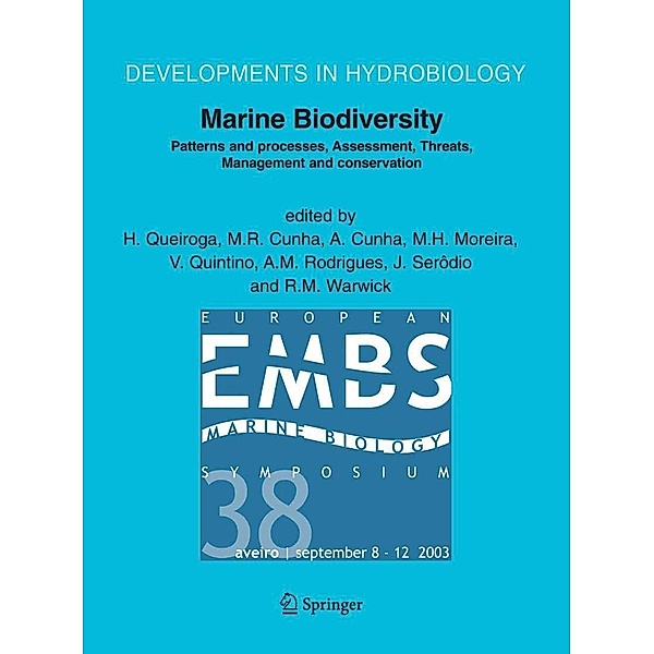 Marine Biodiversity / Developments in Hydrobiology Bd.183