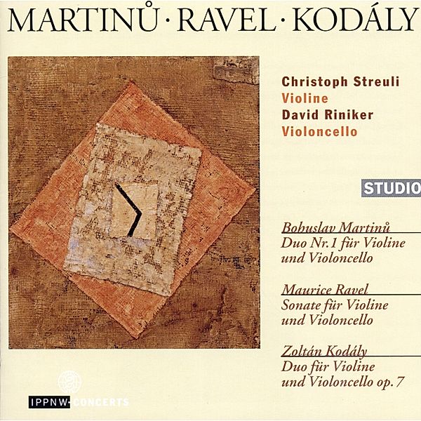Marinu-Ravel-Kodaly, Christoph Streuli, David Riniker