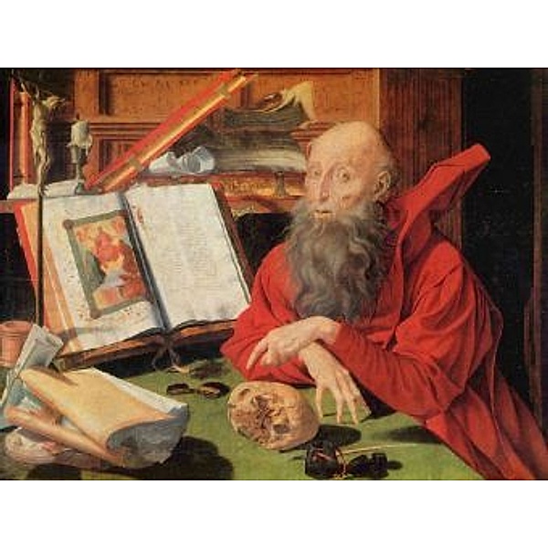 Marinus Claesz. van Reymerswaele - Hl. Hieronymus - 1.000 Teile (Puzzle)