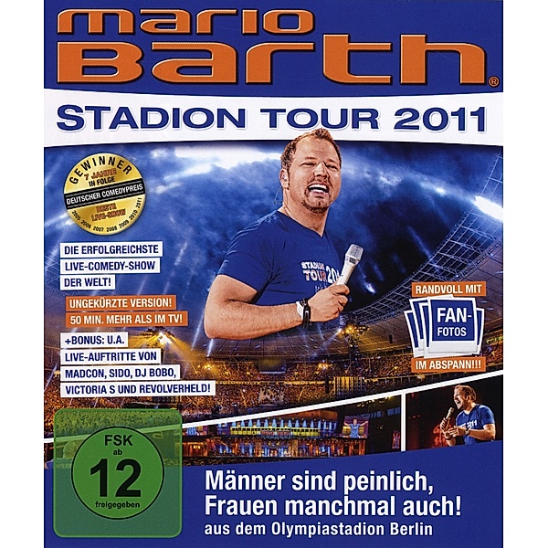 Mario Barth - Stadion Tour 2011, Mario Barth