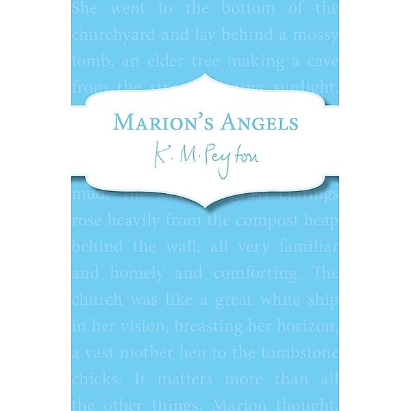 Marion's Angels, K M Peyton