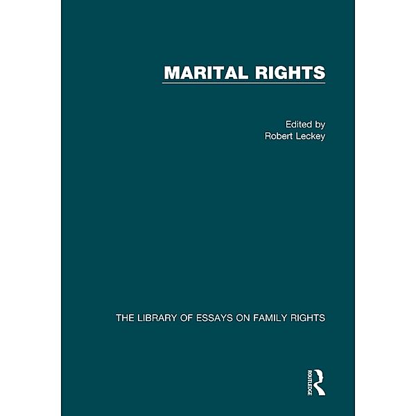 Marital Rights, Robert Leckey