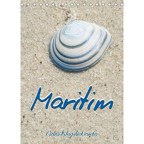 Maritim - Geburtstagskalender (Tischkalender 2023 DIN A5 hoch), Carola Vahldiek