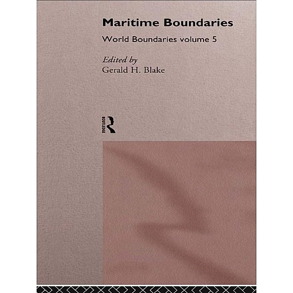 Maritime Boundaries