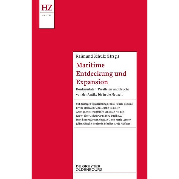 Maritime Entdeckung und Expansion / Historische Zeitschrift / Beihefte. Neue Folge Bd.N.F. 77
