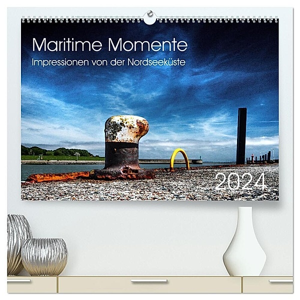 Maritime Momente (hochwertiger Premium Wandkalender 2024 DIN A2 quer), Kunstdruck in Hochglanz, Gerhard Kühn
