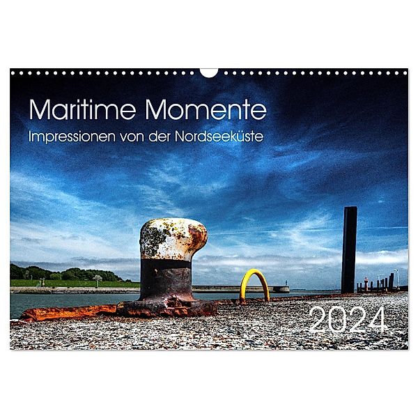 Maritime Momente (Wandkalender 2024 DIN A3 quer), CALVENDO Monatskalender, Gerhard Kühn