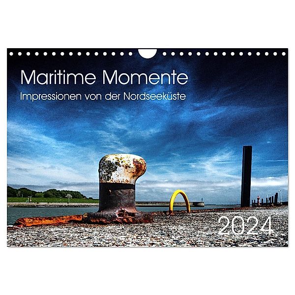 Maritime Momente (Wandkalender 2024 DIN A4 quer), CALVENDO Monatskalender, Gerhard Kühn