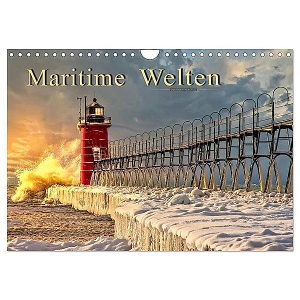 Maritime Welten (Wandkalender 2024 DIN A4 quer), CALVENDO Monatskalender, Peter Roder