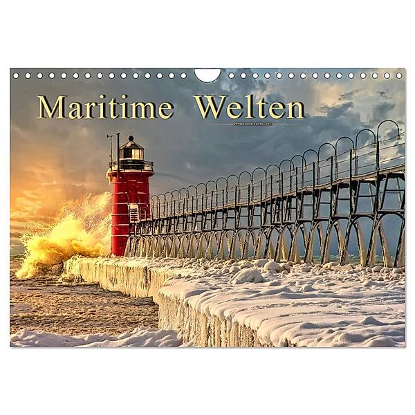 Maritime Welten (Wandkalender 2025 DIN A4 quer), CALVENDO Monatskalender, Calvendo, Peter Roder