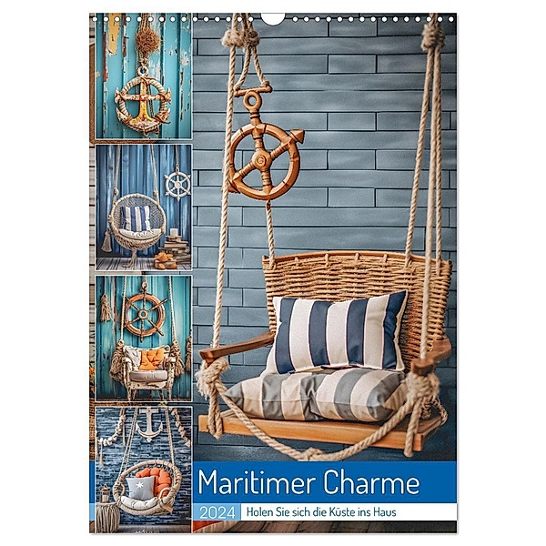 Maritimer Charme (Wandkalender 2024 DIN A3 hoch), CALVENDO Monatskalender, Steffen Gierok-Latniak