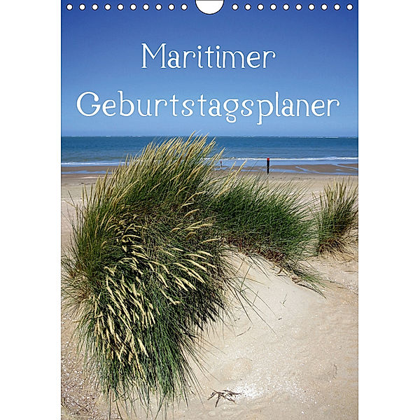 Maritimer Geburtstagsplaner / Geburtstagskalender (Wandkalender immerwährend DIN A4 hoch), Herppich Susanne