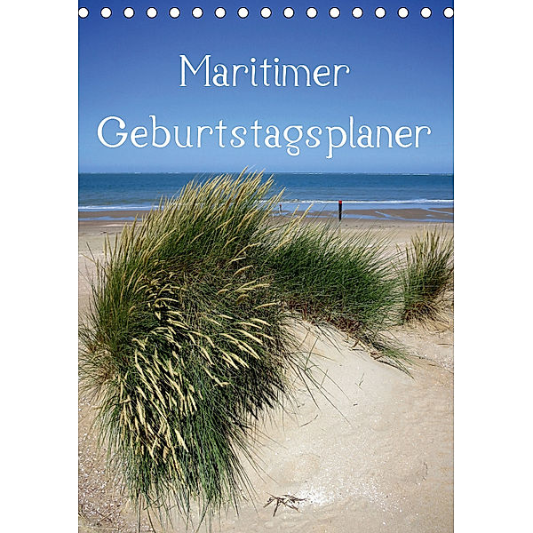 Maritimer Geburtstagsplaner / Geburtstagskalender (Tischkalender immerwährend DIN A5 hoch), Susanne Herppich