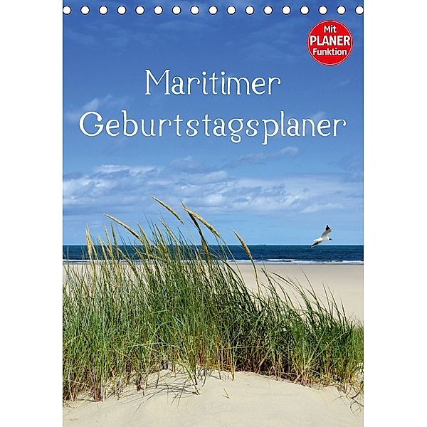 Maritimer Geburtstagsplaner (Tischkalender immerwährend DIN A5 hoch), Susanne Herppich
