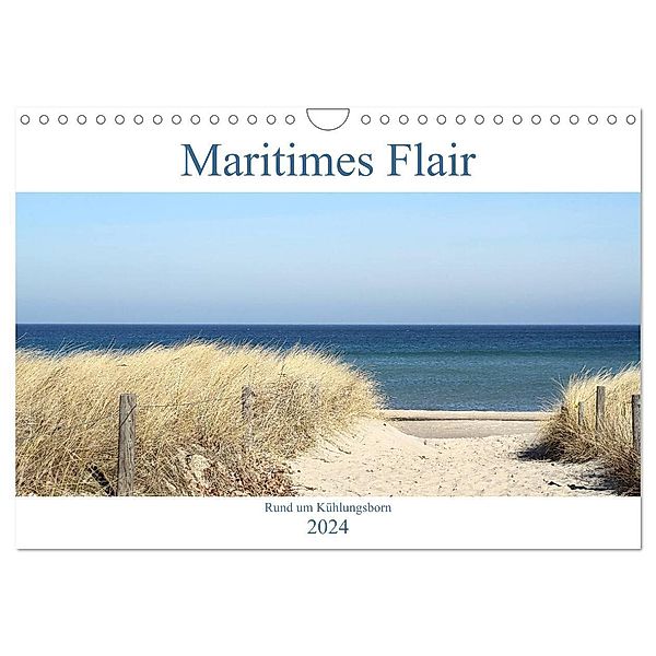 Maritimes Flair - Rund um Kühlungsborn (Wandkalender 2024 DIN A4 quer), CALVENDO Monatskalender, Anja Bagunk