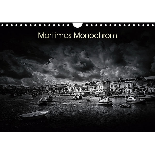 Maritimes monochrom (Wandkalender 2019 DIN A4 quer), Thomas Kleemann