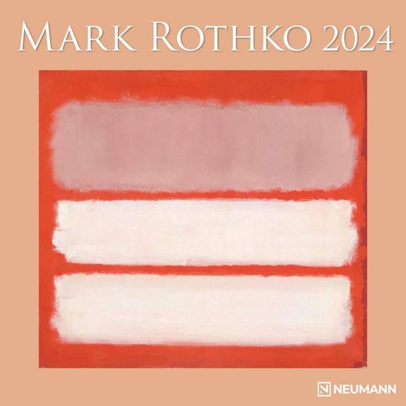 Mark Rothko 2024 WandKalender BroschürenKalender 30x30 30x60