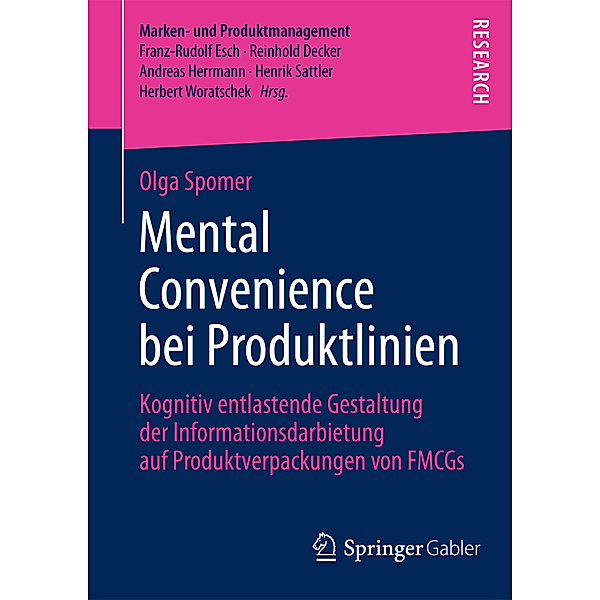 Marken- und Produktmanagement / Mental Convenience bei Produktlinien, Olga Spomer