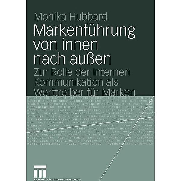 Markenführung von innen nach außen, Monika Hubbard