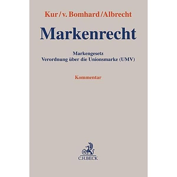 Markenrecht (MarkenR), Kommentar