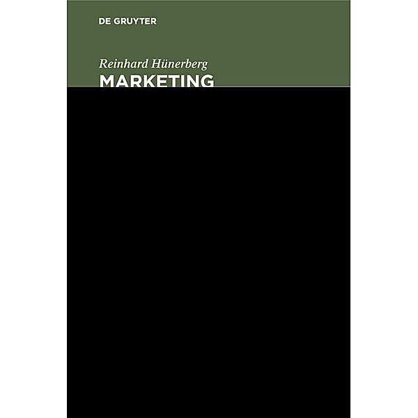 Marketing, Reinhard Hünerberg