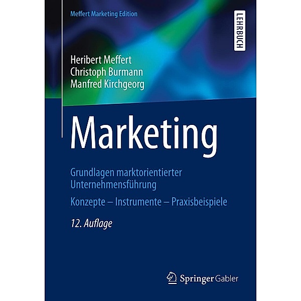 Marketing, Heribert Meffert, Christoph Burmann, Manfred Kirchgeorg