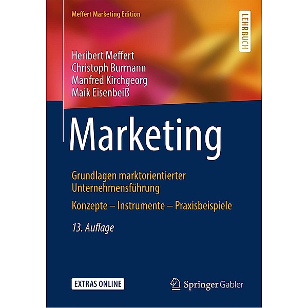 Marketing, Heribert Meffert, Christoph Burmann, Manfred Kirchgeorg, Maik Eisenbeiß