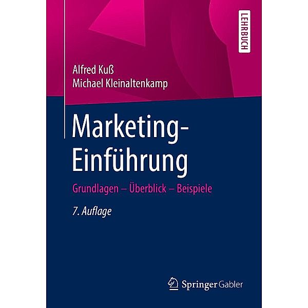 Marketing-Einführung, Alfred Kuß, Michael Kleinaltenkamp