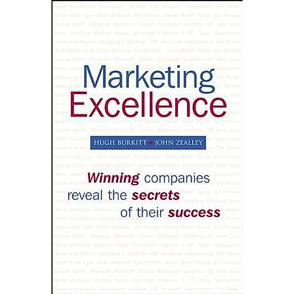 Marketing Excellence, Hugh Burkitt, John Zealley